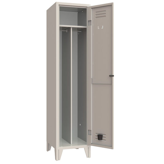 Armadio 1 posto con divisorio 420x500x1800