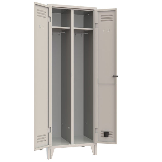 Armadio 2 posti con divisorio