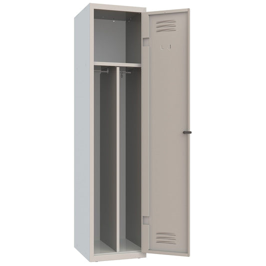 Armadio 1 posto con divisorio 420x500x1800